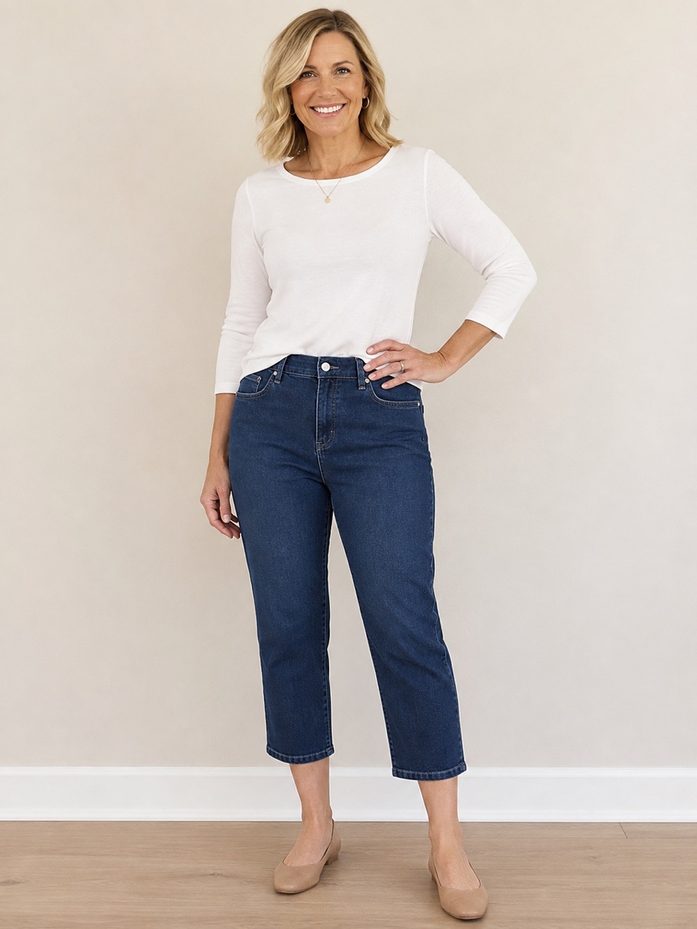 Chicos Fabulously Slimming jeans size 12 Chicos 2 ankle